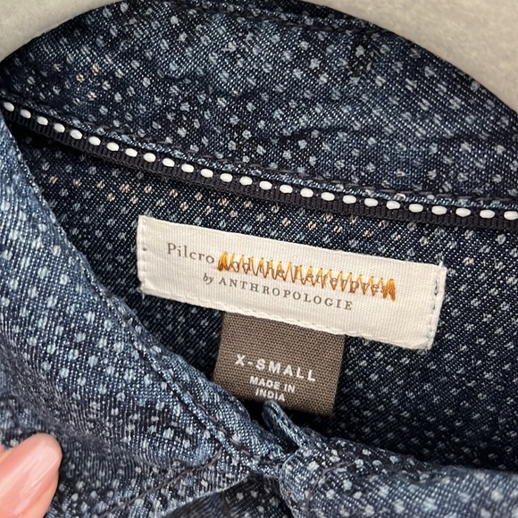 Dark chambray button down - Picture 3 of 3